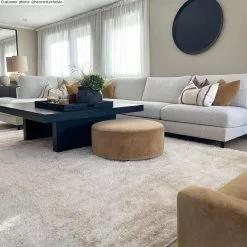 Ryijymatot - Cosy (beige) -Pyöreät Matot Myymälä henriettevheide cosybeige2