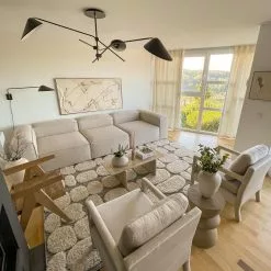 Ryijymatot - Fondi (beige) -Pyöreät Matot Myymälä homewith sema fondibeige