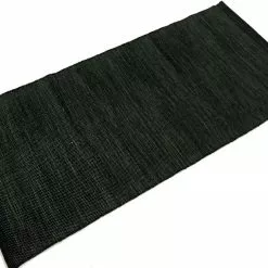 Räsymatto - Slite (musta) -Pyöreät Matot Myymälä img 0547