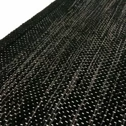 Räsymatto - Slite (musta) -Pyöreät Matot Myymälä img 0552