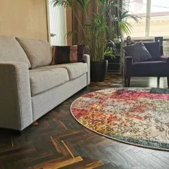 Pyöreät Matot - Ariana (multi) -Pyöreät Matot Myymälä img 20200706 103718