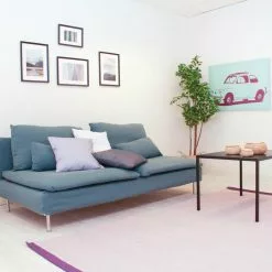 Villamatto - Kandia (violetti) -Pyöreät Matot Myymälä img 3103