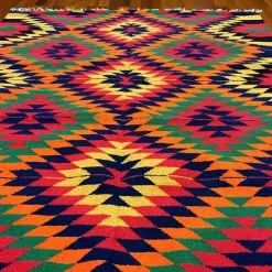 Räsymatto - Istanbul -Pyöreät Matot Myymälä img 3179