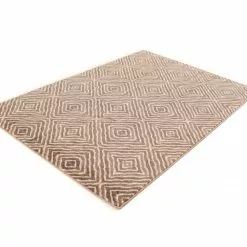 Villamatto - Zamba (kanerva) -Pyöreät Matot Myymälä img 4060