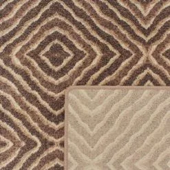 Villamatto - Zamba (kanerva) -Pyöreät Matot Myymälä img 4063