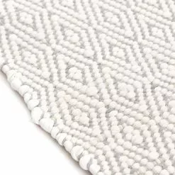 Räsymatto - Falster (harmaa) 8 Räsymatto - Falster (harmaa) -Pyöreät Matot Myymälä img 4512