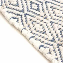 Räsymatto - Falster (sininen) 8 Räsymatto - Falster (sininen) -Pyöreät Matot Myymälä img 4515 5952