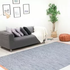 Villamatto - Galway (vaaleansininen) -Pyöreät Matot Myymälä img 5275 65594