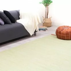 Villamatto - Galway (vaaleanvihreä) 10 Villamatto - Galway (vaaleanvihreä) -Pyöreät Matot Myymälä img 5417