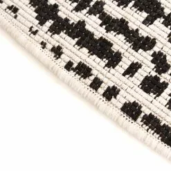 Pyöreät Matot - Brussels Swirl (musta) -Pyöreät Matot Myymälä img 6420