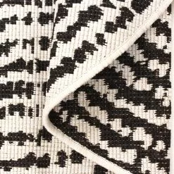 Pyöreät Matot - Brussels Swirl (musta) -Pyöreät Matot Myymälä img 6421