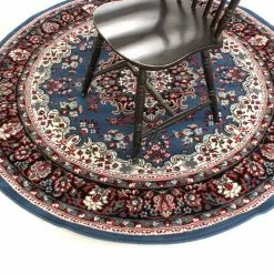 Pyöreät Matot - Peking (sininen) -Pyöreät Matot Myymälä img 6589