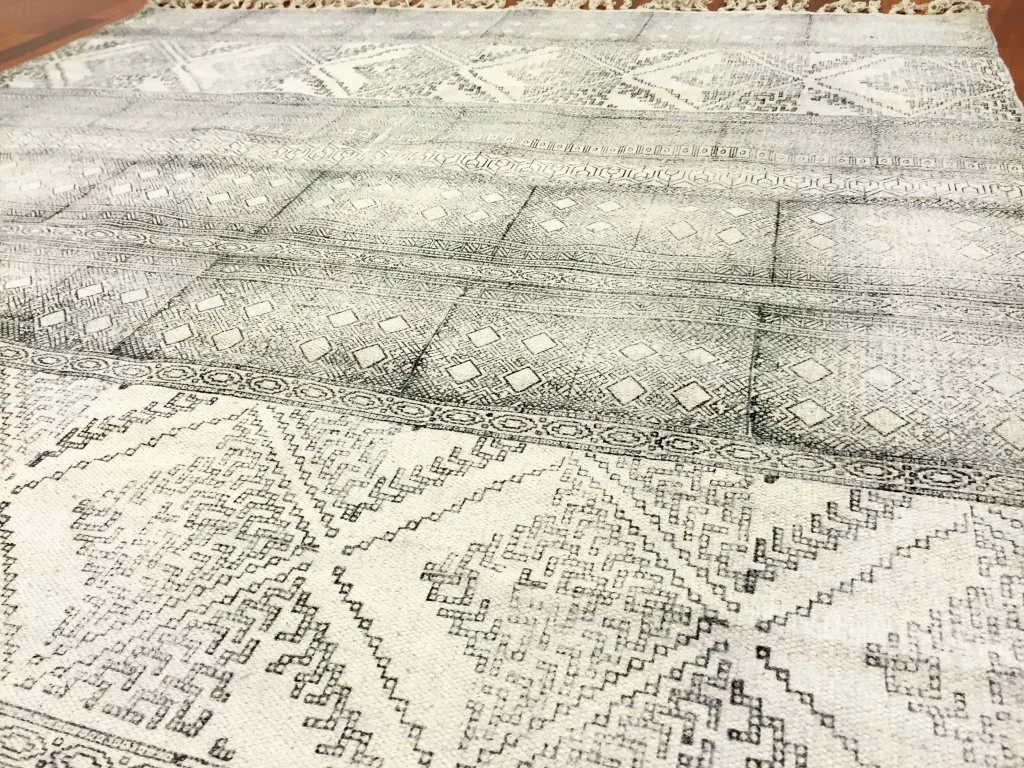 Räsymatto - Rabat (musta/harmaa/valkoinen) 7 Räsymatto - Rabat (musta/harmaa/valkoinen) - Image 5