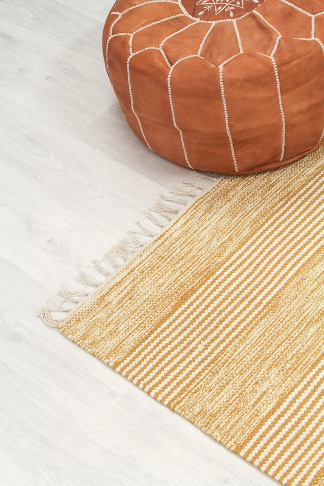 Räsymatto - Juni (keltainen/beige) 7 Räsymatto - Juni (keltainen/beige) - Image 5