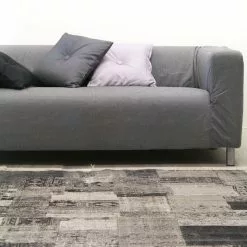 Räsymatto - Bastia (harmaa) -Pyöreät Matot Myymälä img 7530 31289