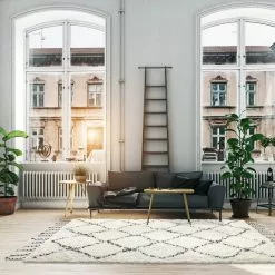 Villamatto - Sevilla Berber -Pyöreät Matot Myymälä interior 22 1138761985 1.3 dream.moe .ivory