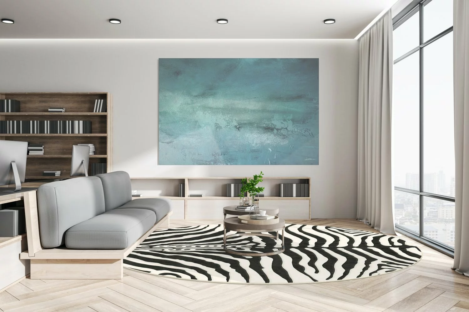 Pyöreät Matot - Zebra - Image 2