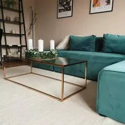 Villamatto - Hamilton (valkoinen) -Pyöreät Matot Myymälä jyscr hamiltonvit2