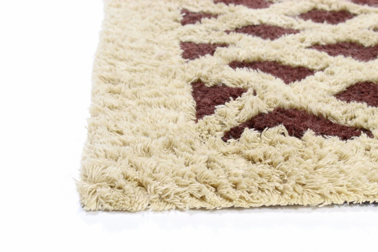 Villamatto - Kara (ruskea/offwhite) 5 Villamatto - Kara (ruskea/offwhite) - Image 3