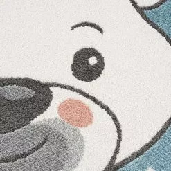 Lastenmatto - Teddy Pyöreä (multi) -Pyöreät Matot Myymälä kinderteppich anime 9386 blau 120x120 rund 3
