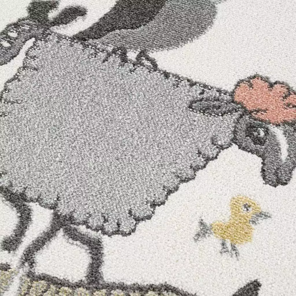 Lastenmatto - Animal Friends Pyöreä (multi) 5 Lastenmatto - Animal Friends Pyöreä (multi) - Image 3