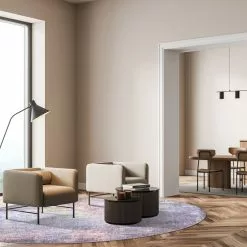 Pyöreät Matot - Tarnos (lila) 7 Pyöreät Matot - Tarnos (lila) -Pyöreät Matot Myymälä lila4a