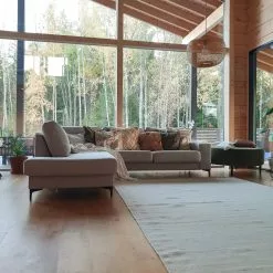 Villamatto - Bibury (cream) 11 Villamatto - Bibury (cream) -Pyöreät Matot Myymälä lindawilhelminaa biburycream2