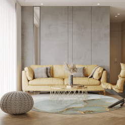 Pyöreät Matot - Livata (multi) -Pyöreät Matot Myymälä livatarunda