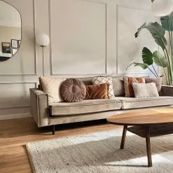 Villamatto - Novo (beige) 10 Villamatto - Novo (beige) -Pyöreät Matot Myymälä loesinterieurdesignnovo1