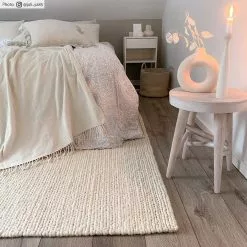 Villamatto - Lynmouth (cream) -Pyöreät Matot Myymälä lynmouth cream1