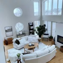 Ryijymatot - Cosy (valkoinen) 10 Ryijymatot - Cosy (valkoinen) -Pyöreät Matot Myymälä mariebaacklund cosyvit