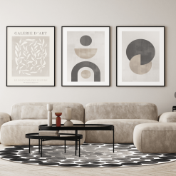 Pyöreät Matot - Marineo (harmaa) 9 Pyöreät Matot - Marineo (harmaa) -Pyöreät Matot Myymälä marineorunda 46039