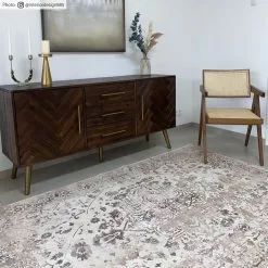 Wilton-matto - Mateur (beige) -Pyöreät Matot Myymälä mateur beige 1