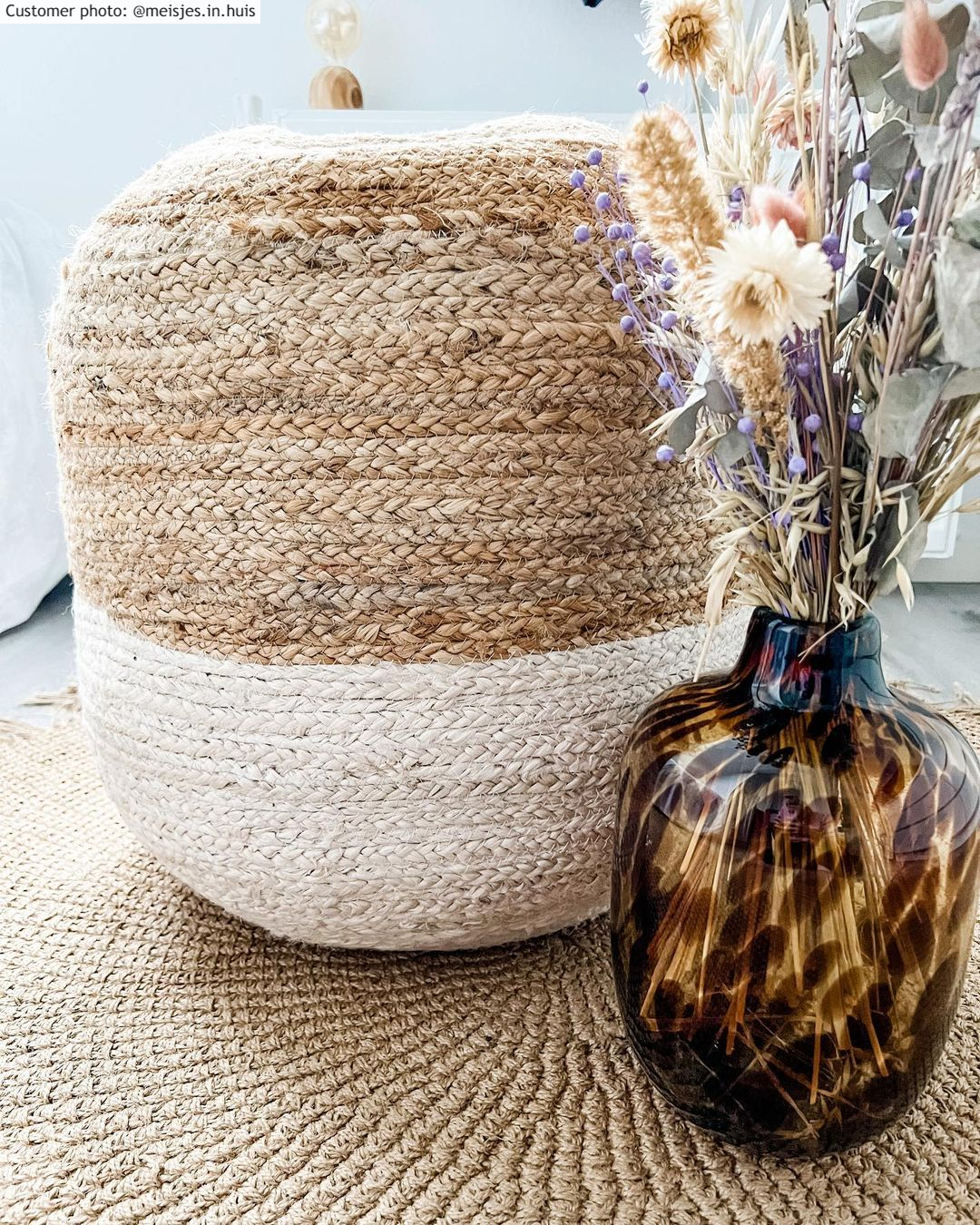 Pyöreä Matot - Medina (jute) 6 Pyöreä Matot - Medina (jute) - Image 4