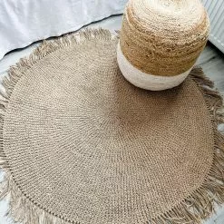 Pyöreä Matot - Medina (jute) 10 Pyöreä Matot - Medina (jute) -Pyöreät Matot Myymälä meisjes.in .huis medinaochjutepuff2
