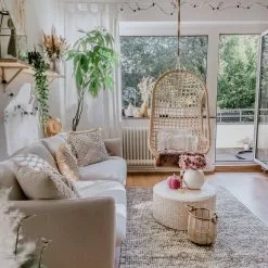 Villamatto - Luna (beige) 9 Villamatto - Luna (beige) -Pyöreät Matot Myymälä moni.dekosprofilbild lunabeige