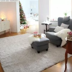 Ryijymatot - Orkney (valkoinen/offwhite) -Pyöreät Matot Myymälä mylifebylinda orkneyvitoffwhite