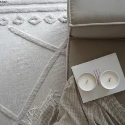 Shaggy Indoor-Outdoor - Newhaven (beige) -Pyöreät Matot Myymälä newhavenbeigetrine.karl