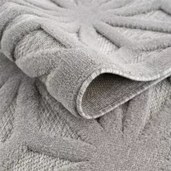 Shaggy Indoor-Outdoor - Preston (harmaa) -Pyöreät Matot Myymälä outdoorteppich santorini 58369 grau4