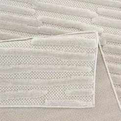 Shaggy Indoor-Outdoor - Neston (beige) -Pyöreät Matot Myymälä outdoorteppich santorini 58394 creme5