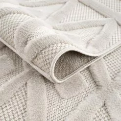 Shaggy Indoor-Outdoor - Chester (beige) -Pyöreät Matot Myymälä outdoorteppich santorini 58538 creme4