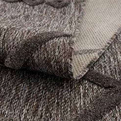 Shaggy Indoor-Outdoor - Newhaven (antrasiitti) -Pyöreät Matot Myymälä outdoorteppich santorini 58578 anthrazit3