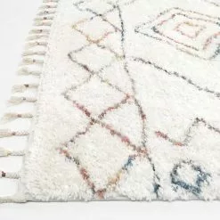 Ryijymatot - Lisboa (multi) -Pyöreät Matot Myymälä ozkaplan.odyssey.0a515a.cream lisboa multi ryamatta faux fur carpet hochflorteppiche2 02copy