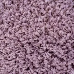 Ryijymatot - Pastelli (violetti) -Pyöreät Matot Myymälä pastellshaggy 300 softlila detail
