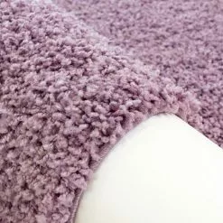 Ryijymatot - Pastelli (violetti) -Pyöreät Matot Myymälä pastellshaggy 300 softlila makro