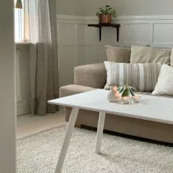 Villamatto - Avafors Wool Bubble (beige) -Pyöreät Matot Myymälä patricianvilla avaforsnatural2