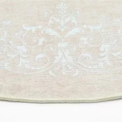 Pyöreät Matot - Santi (beige/valkoinen) -Pyöreät Matot Myymälä puerta3 30440