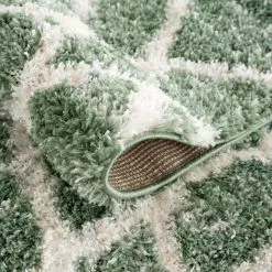 Ryijymatot - Taroudant (vihreä) -Pyöreät Matot Myymälä pulpy 540 green nah