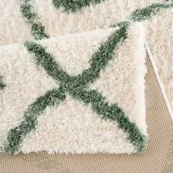 Ryijymatot - Chianti (vihreä) -Pyöreät Matot Myymälä pulpy 563 green kettel