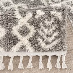 Ryijymatot - Loja (harmaa) 12 Ryijymatot - Loja (harmaa) -Pyöreät Matot Myymälä pulpy shaggy a514 gray 3